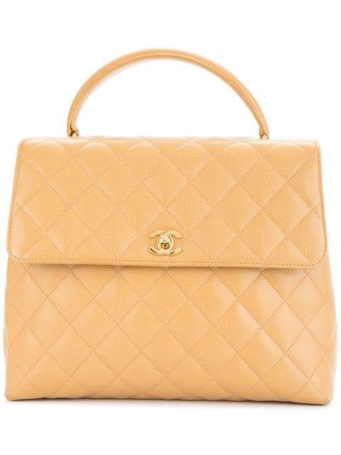 1997-1999 quilted tote bag by CHANEL 
