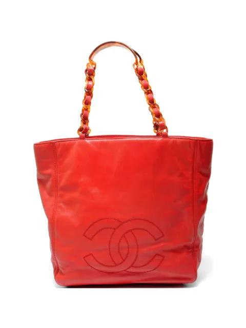1997-2000 CC Mark chain tote bag by CHANEL 