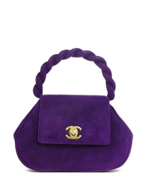 1997 CC Turn-lock top-handle bag by CHANEL 