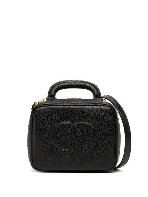 1997 CC stitch vanity two-way bag by CHANEL 