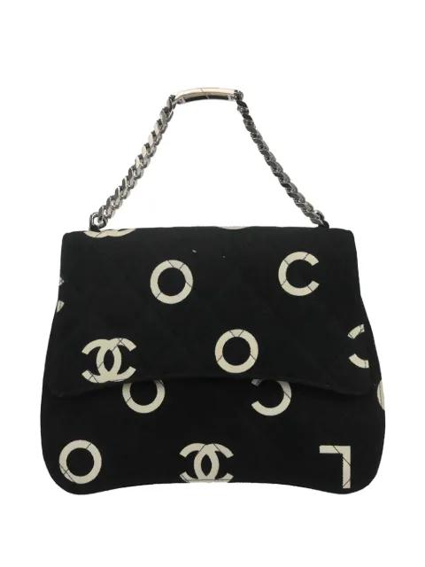 1997 logo-print chain shoulder bag by CHANEL 