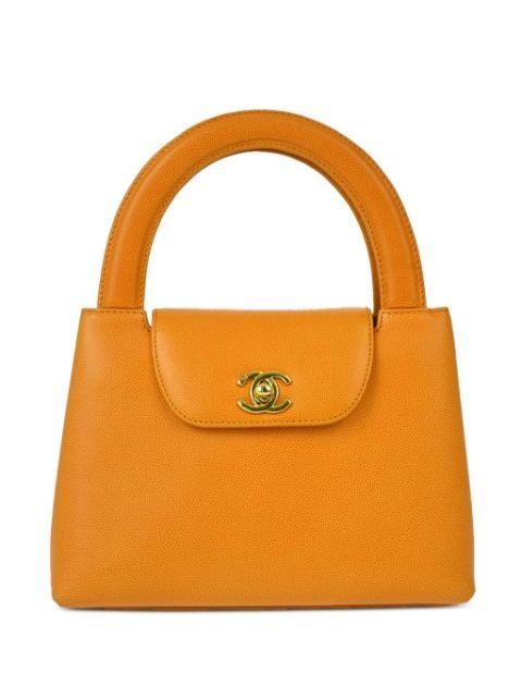 1998 CC turn-lock handbag by CHANEL 