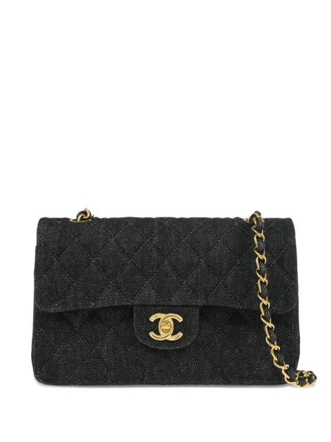 1998 small Classic Double Flap shoulder bag by CHANEL 1998 small Classic Double Flap shoulder bag by CHANEL
