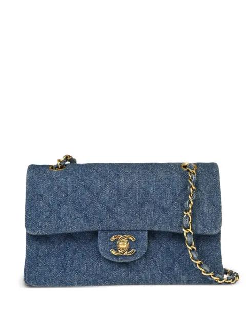 1998 small Double Flap shoulder bag by CHANEL 