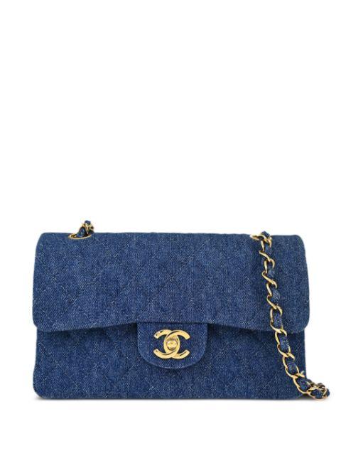 1998 small Double Flap shoulder bag by CHANEL 
