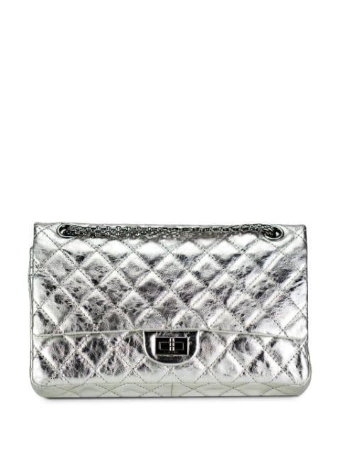 2.55 quilted leather shoulder bag by CHANEL 