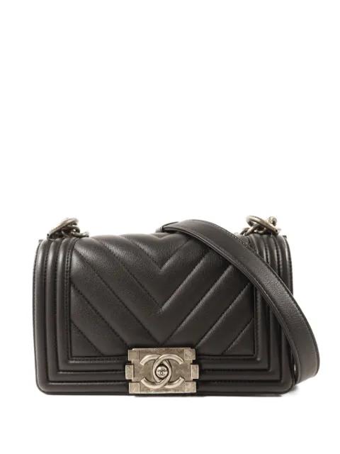 20 Boy chevron-quilted crossbody bag by CHANEL 