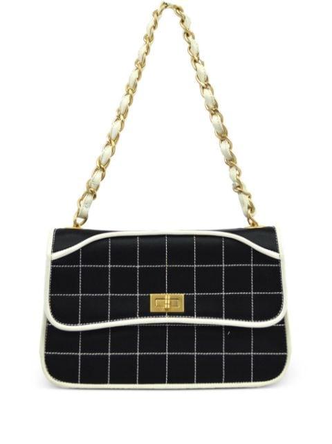 2000 2.55 Choco Bar shoulder bag by CHANEL 