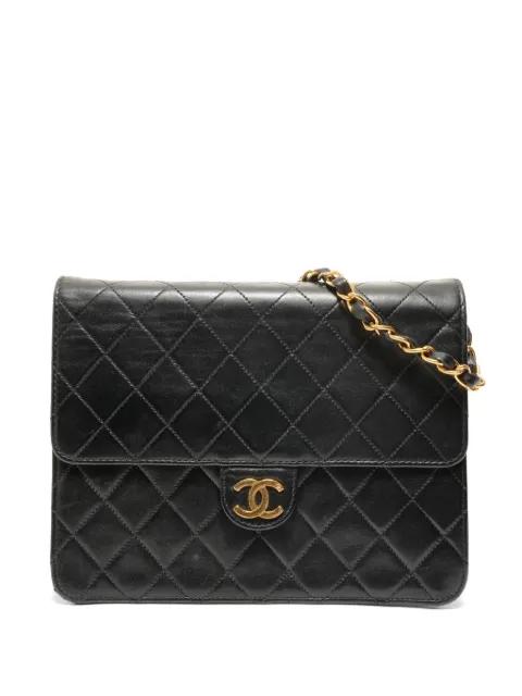 2000-2001 diamond-quilted leather shoulder bag by CHANEL 