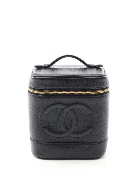 2000-2002 CC Caviar Case vanity bag by CHANEL 