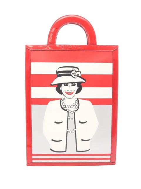 2000-2002 CC Patent Coco Pop tote bag by CHANEL 