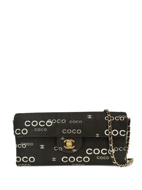2000 Coco East West Choco Bar shoulder bag by CHANEL 