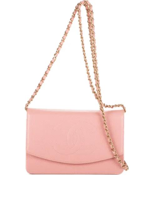 2000 leather shoulder bag by CHANEL 