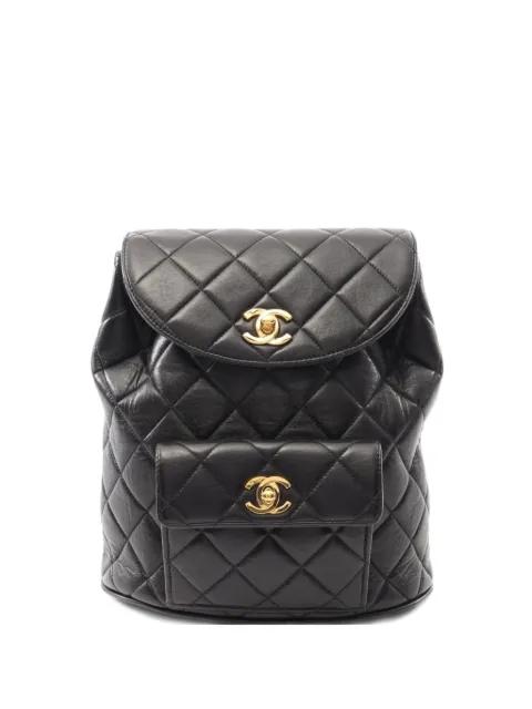 2000s Duma lambskin backpack by CHANEL 