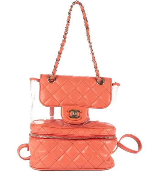 2000s quilted chain backpack by CHANEL 