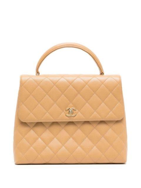 2001 diamond-quilted tote bag by CHANEL 