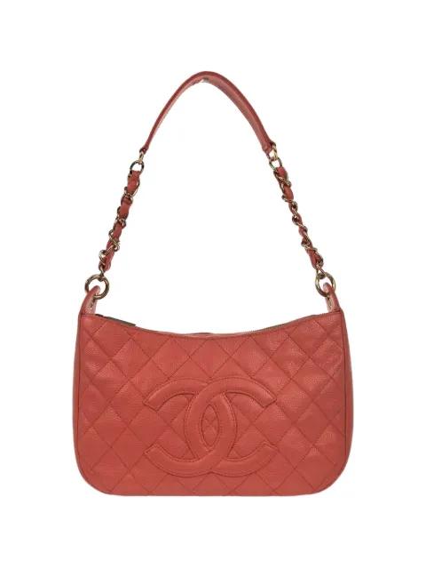 2002-2003 Caviar-leather shoulder bag by CHANEL 
