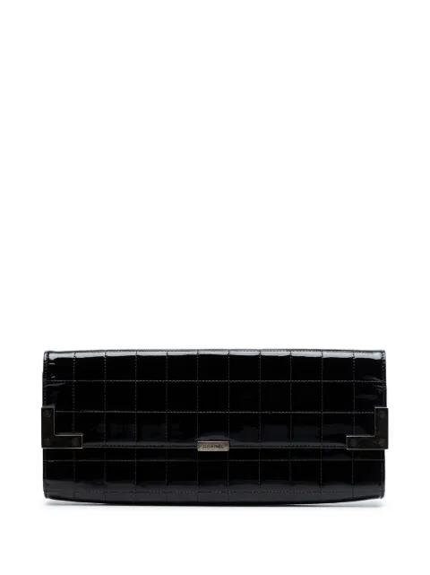 2002-2003 Chocolate Bar Patent clutch bag by CHANEL 