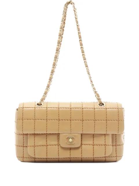 2002-2003 Chocolate Bar small shoulder bag by CHANEL 