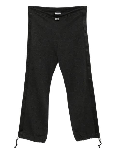2002 logo band track pants by CHANEL 
