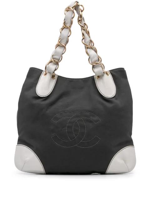 2003-2004 CC Canvas Olsen tote bag by CHANEL 