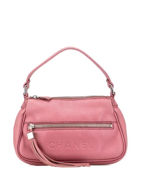 2003-2004 Calfskin LAX Front Pocket shoulder bag by CHANEL 