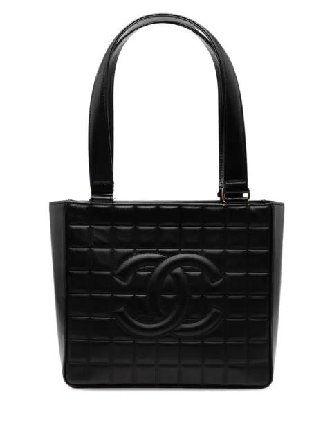 2003-2004 Chocolate Bar Lambskin shoulder bag by CHANEL 
