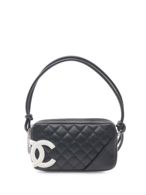 2003-2004 Small Lambskin Cambon Ligne shoulder bag by CHANEL 