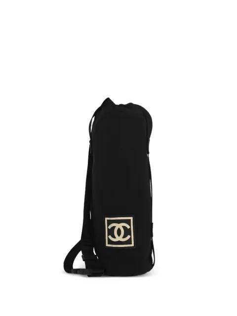 2003-2004 logo-print bottle bag by CHANEL 