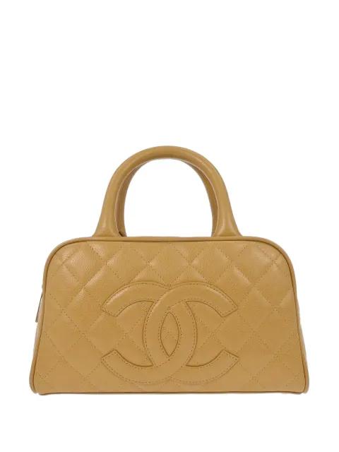 2003 27 diamond-quilted bowling bag by CHANEL 