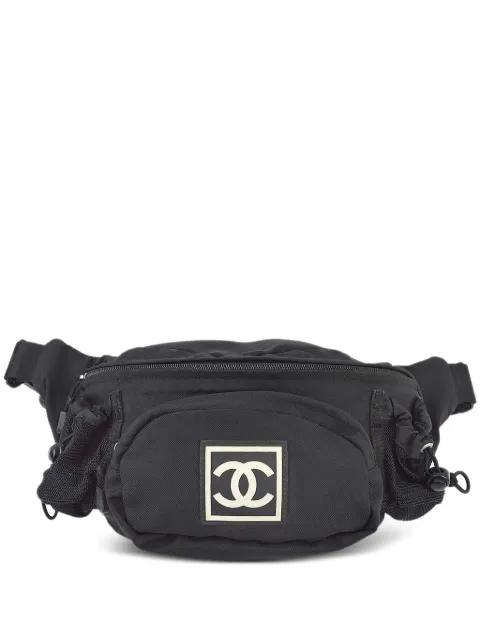 2003 interlocking CC-appliqué belt bag by CHANEL 