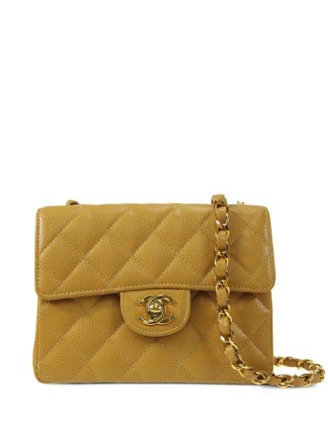2003 mini Classic Flap square shoulder bag by CHANEL 