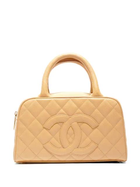 2003 quilted leather tote bag by CHANEL 