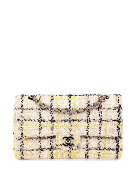 2004-2005 Medium Classic Tweed Double Flap shoulder bag by CHANEL 