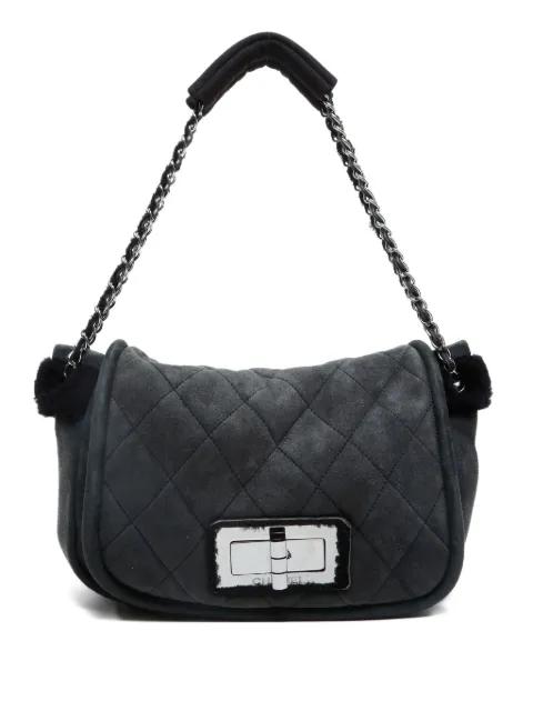 2004-2005 Mouton 2.55 suede-flap shoulder bag by CHANEL 