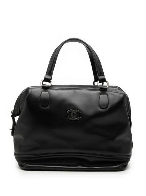 2005-2006 CC Calfskin Bowler Bag handbag by CHANEL 