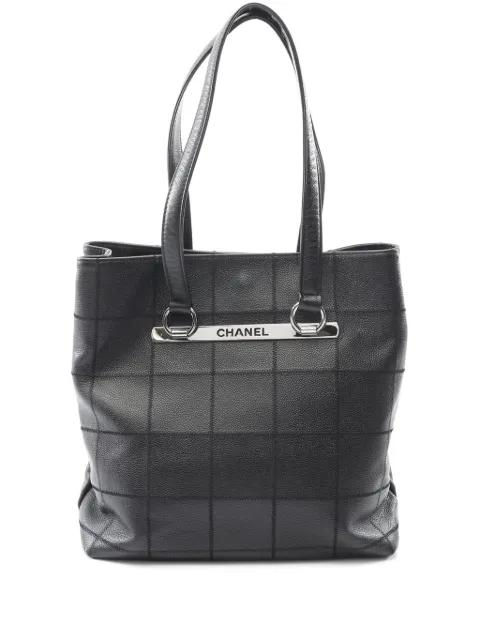 2005-2006 Caviar Chocolate Bar tote bag by CHANEL 