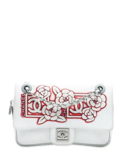2005-2006 Nylon Sport Camellia Flap shoulder bag by CHANEL 