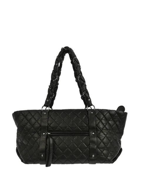 2005-2006 braided leather tote bag by CHANEL 
