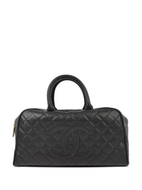 2005 CC quilted bowling bag by CHANEL