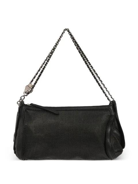 2005 Perforated Pulley leather shoulder bag by CHANEL 