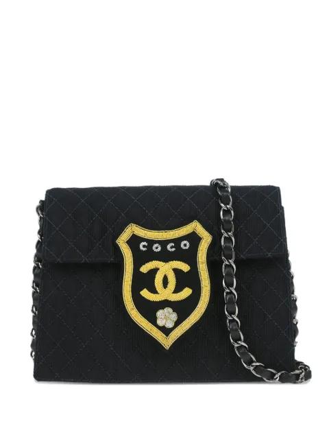2005 emblem-logo shoulder bag by CHANEL 
