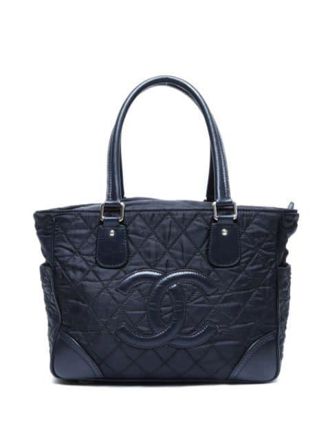 2006-2008 CC diamond-quilted tote bag by CHANEL