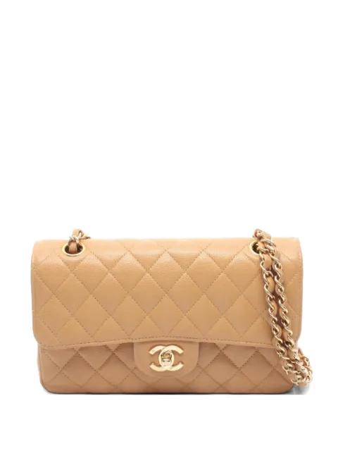 2006-2008 Double Flap Caviar-leather shoulder bag by CHANEL 
