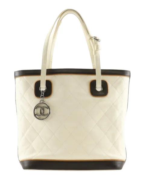 2006-2008 Quilted Lambskin Country Club tote bag by CHANEL 