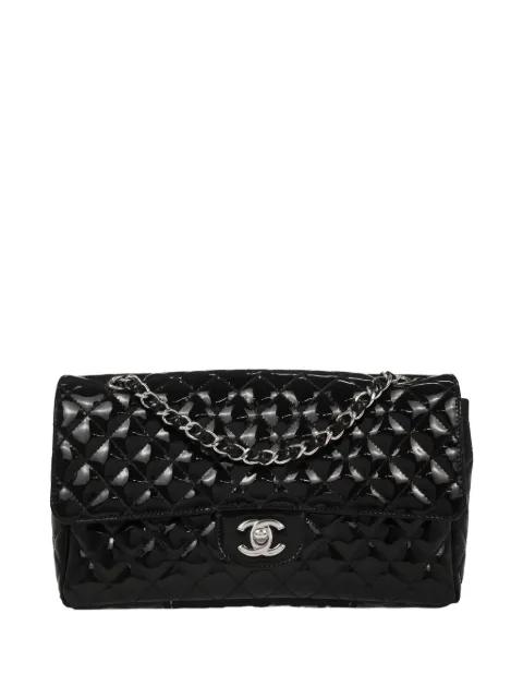 2006-2008 Secret Label Single Flap quilted shoulder bag by CHANEL 