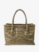 2006-2008 crocodile-effect Cerf tote bag by CHANEL 2006-2008 crocodile-effect Cerf tote bag by CHANEL