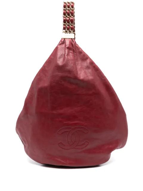2006-2008 leather tote bag by CHANEL 