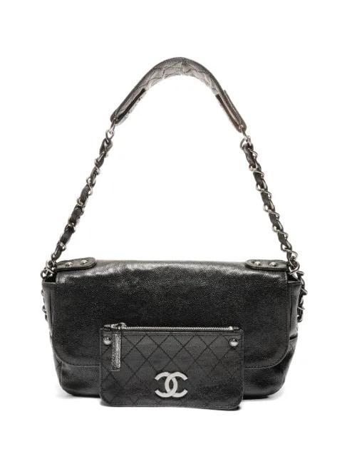 2006-2008 logo-detail shoulder bag by CHANEL 