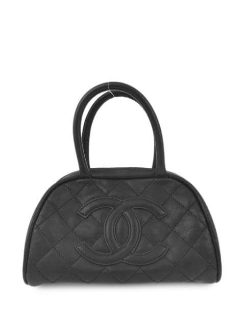 2006 CC quilted bowling bag by CHANEL